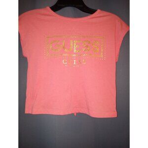Guess Shirt Girls Size 14 Shirt Sleeve